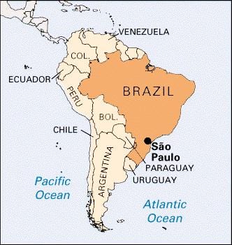 carte de san Paulo