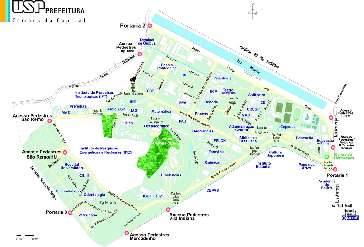 École de São Paulo carte